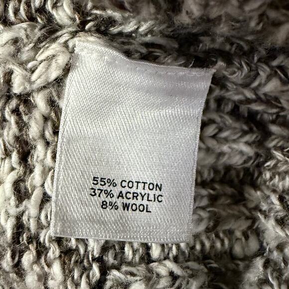 Caslon Marled Knit Long Cardigan Pockets Women M Cozy Fall Wool Blend Cozy Chic - Picture 7 of 9